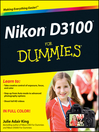 Nikon D3100 For Dummies (eBook)